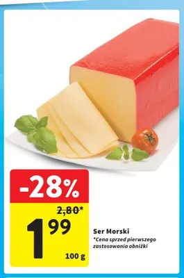 Ser Morski promocja w Intermarche