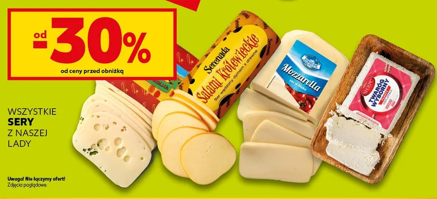 Twaróg wyborny tłusty Sierpc promocja w Kaufland