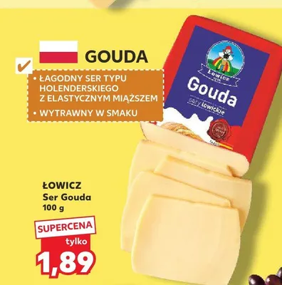 Ser Gouda Łowicz promocja w Kaufland