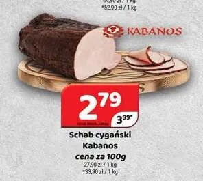 Schab cygański Kabanos promocja w Delfin