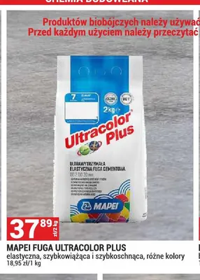 Fuga Ultracolor Plus Mapei promocja w Merkury Market