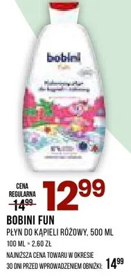 Płyn do kąpieli różowy Fun promocja w Drogerie Natura