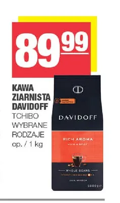 Kawa ziarnista Davidoff Rich Aroma promocja w SPAR