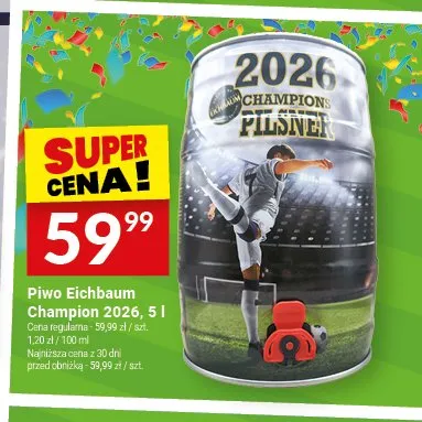 Piwo Eichbaum Champion 2026 promocja w Twój Market