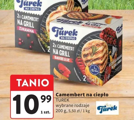 Camembert na ciepło Turek promocja w Intermarche