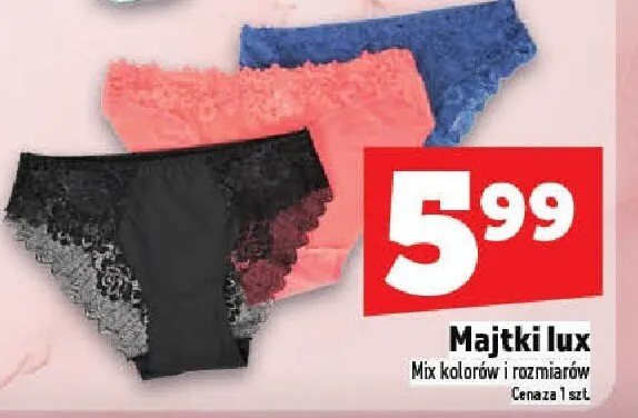 Majtki lux promocja w TOPAZ