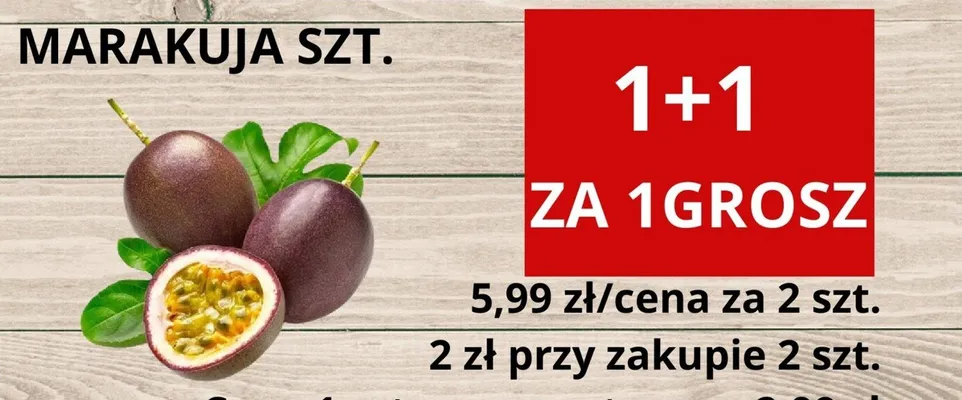 Marakuja promocja w Supeco