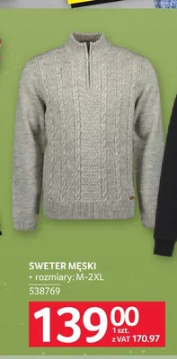 Sweter męski promocja w Selgros