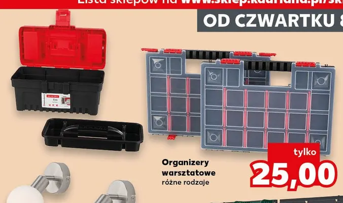 Organizery warsztatowe promocja w Kaufland