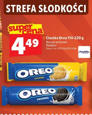 Ciastka Oreo Original promocja w TOPAZ