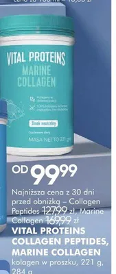 Kolagen w proszku VITAL PROTEINS Marine Collagen promocja w Super-Pharm