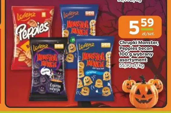 Chrupki Peppies becon Lorenz promocja w Gama