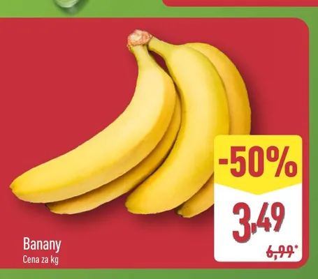 Banany promocja w Aldi