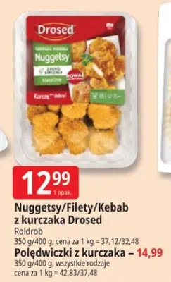 Nuggetsy/Filety/Kebab z kurczaka promocja w Leclerc
