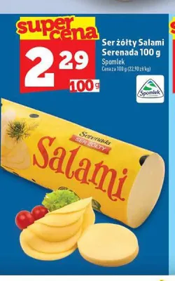 Ser żółty Salami Serenada promocja w TOPAZ
