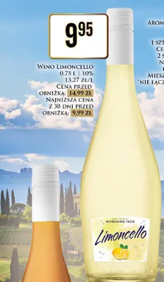 Wino Limoncello promocja w Dino