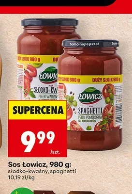 Sos słodko-kwaśny Łowicz promocja w Biedronka