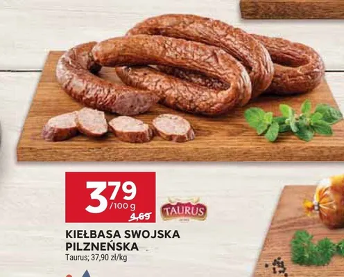 Kiełbasa swojska pilzneńska promocja w Stokrotka