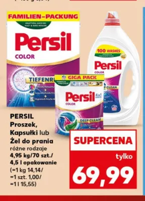 Proszek do prania Persil promocja w Kaufland