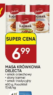 Masa krówkowa słony karmel Delecta promocja w Chata Polska