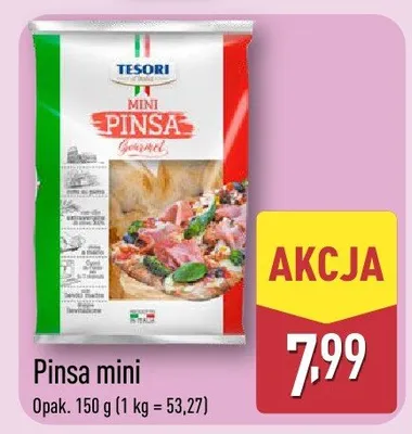Pinsa mini promocja w Aldi