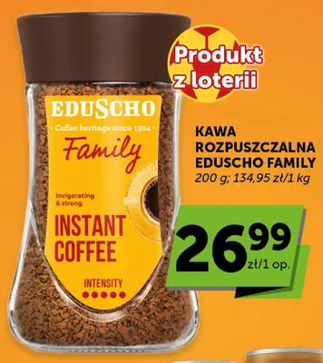 Kawa rozpuszczalna Eduscho Family promocja w ABC