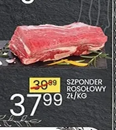 Szponder rosołowy promocja w Wafelek