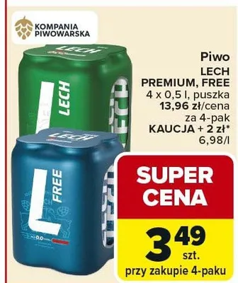 Piwo Premium promocja w Carrefour