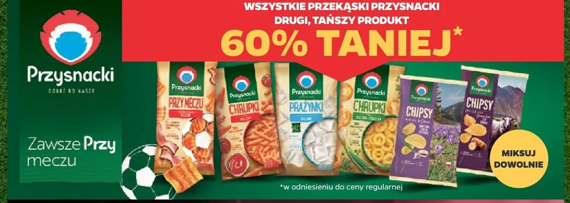 Przekąski Przysnacki promocja w Netto