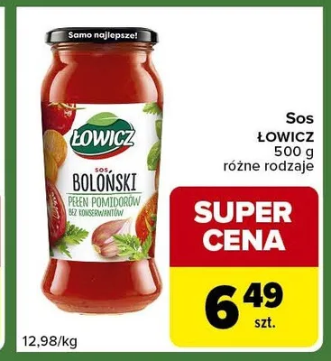 Sos ŁOWICZ promocja w Carrefour Express