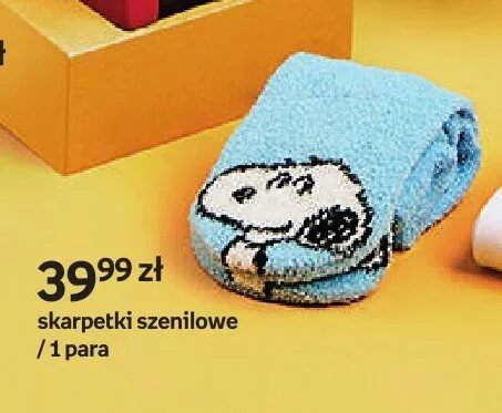 Skarpetki szenilowe Snoopy promocja w Empik