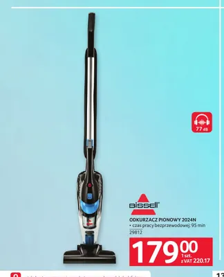 Odkurzacz pionowy 2024N Bissell promocja w Selgros