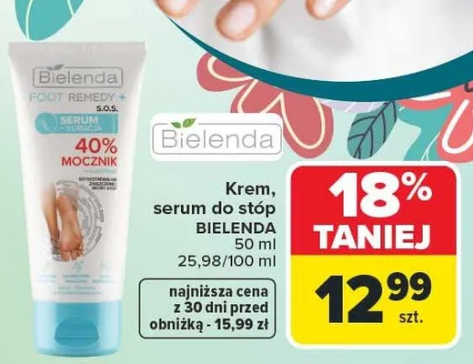 Krem, serum do stóp promocja w Carrefour