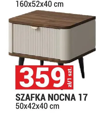 Szafka nocna Marly 17 promocja w Merkury Market