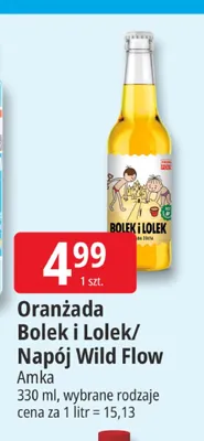 Napój Wild Flow promocja w Leclerc