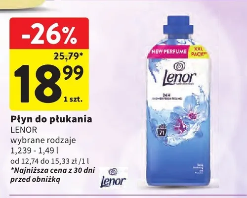 Płyn do płukania Lenor Spring Awakening promocja w Intermarche