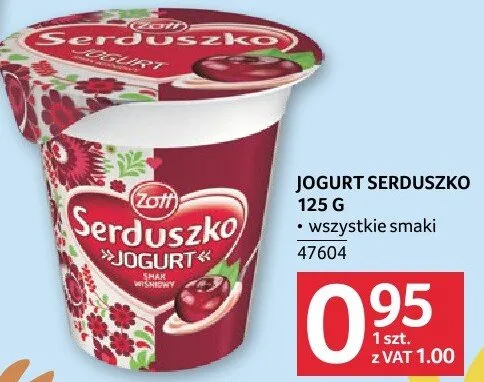 Jogurt serduszko promocja w Selgros