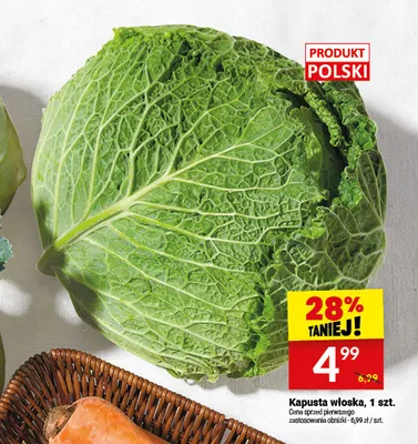 Kapusta włoska promocja w Twój Market