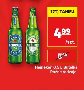 Piwo bezalkoholowe Heineken promocja w API Market