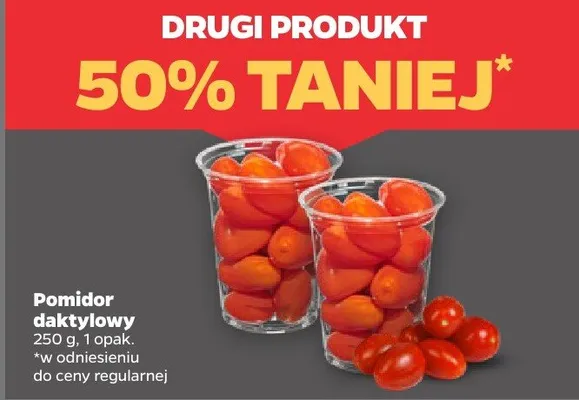 Pomidor daktylowy promocja w Netto