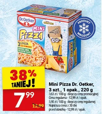 Mini Pizza Dr. Oetker 3 szt., 1 opak. promocja w Twój Market