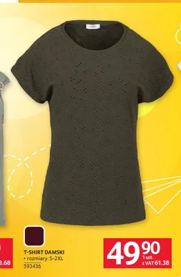 T-shirt damski promocja w Selgros