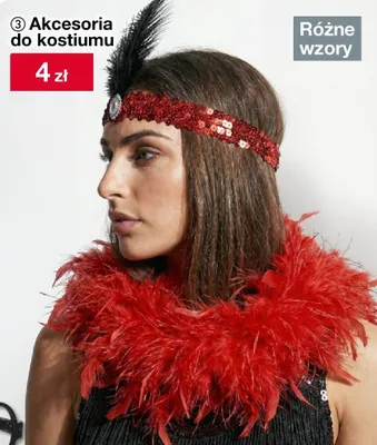 Akcesoria do kostiumu promocja w Woolworth