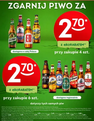 Piwo Lezajsk promocja w Żabka