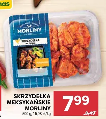 Skrzydełka meksykańskie Morliny promocja w Stokrotka