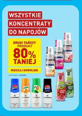 Koncentrat do napojów Sodastream Pepsi promocja w Aldi