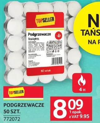 Podgrzewacze PODGRZEWACZE 50 SZT. promocja w Selgros