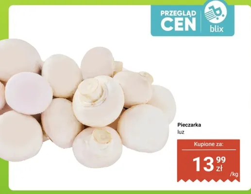 Pieczarka luz promocja w Dino