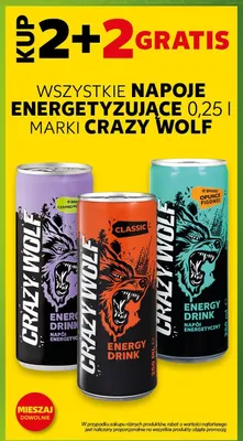 Napoje energetyzujące promocja w Kaufland