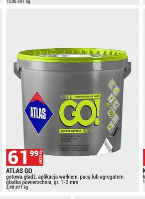 Gładź Atlas Go! promocja w Merkury Market